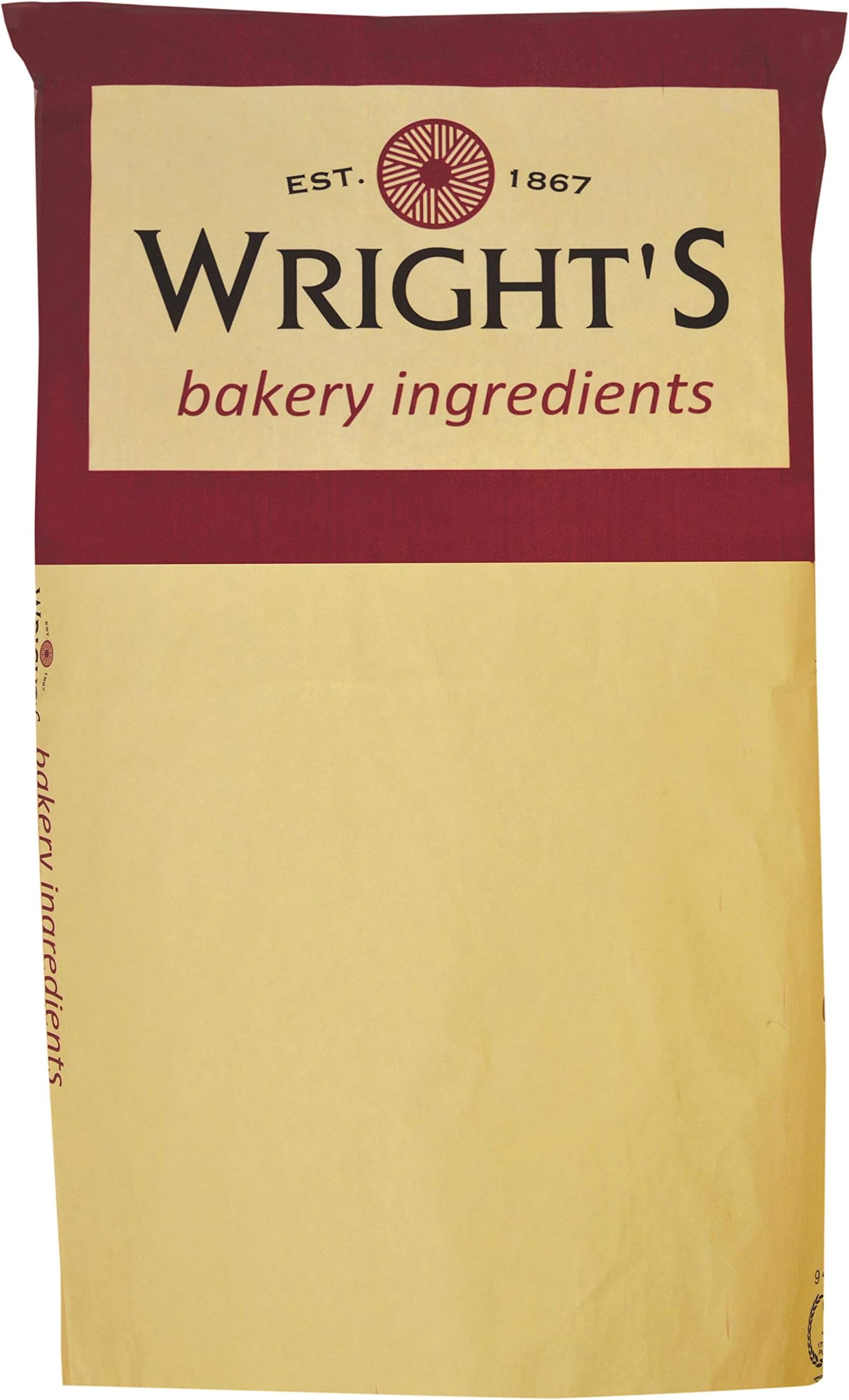 Wrights Baking White Bread Roll and Pizza Base Mix - 1x12kg
