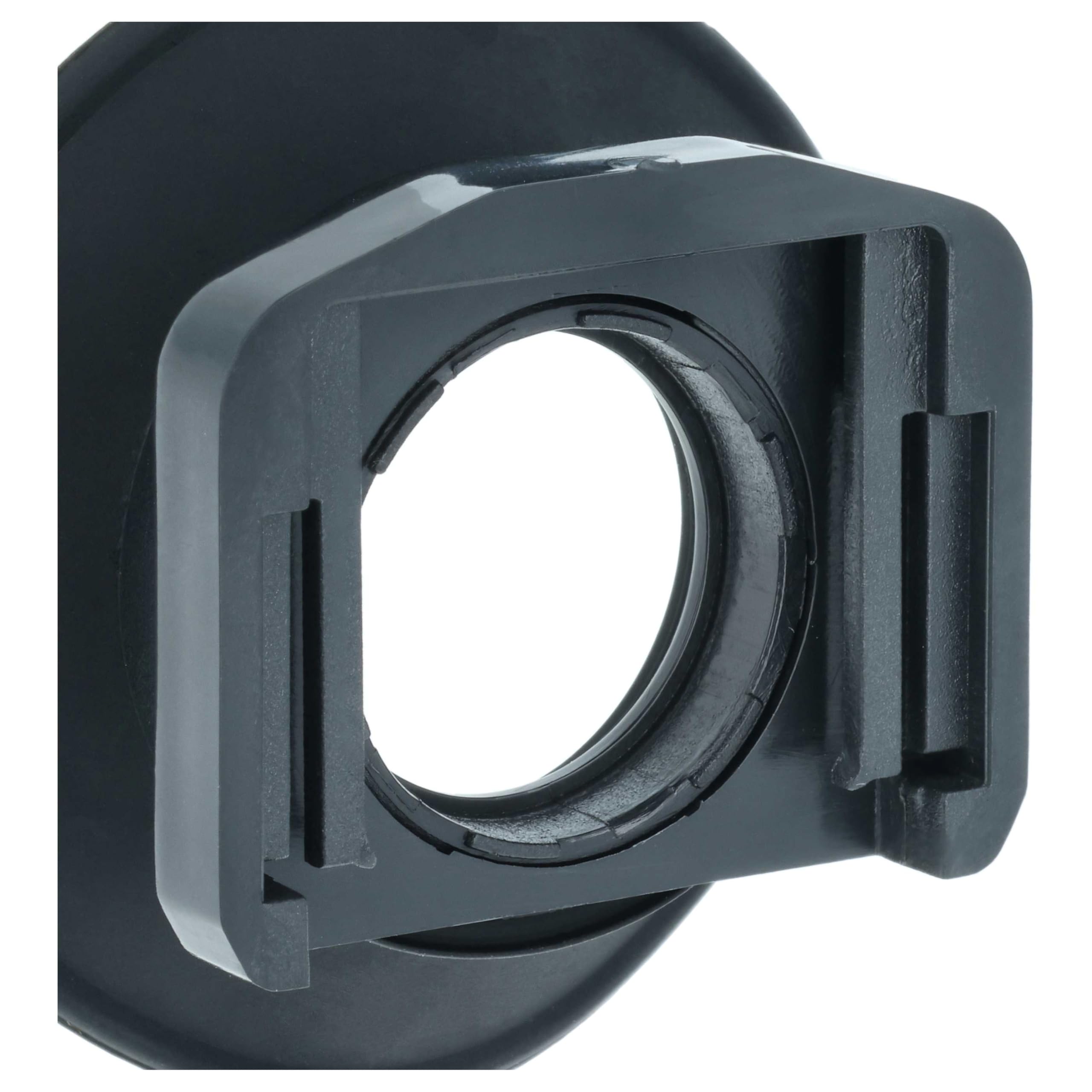 Vhbw Oogschelp Set – Compatibel Met Nikon D500, D700, D800, D800E, D810, D810a, F100, F3, F3HP, F4, F5, Vervangt DK-19/DK-17, Zwart Kunststof
