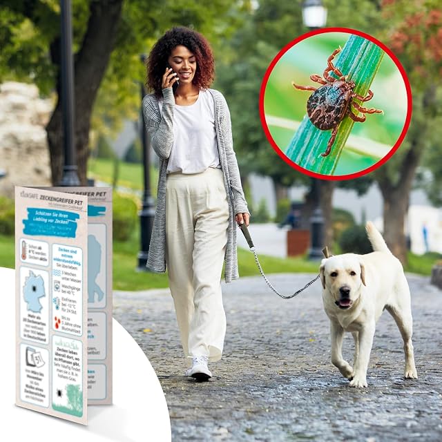 Foto 7 de 7 de tickSAFE Pinza para garrapatas con Cabezal de Agarre Giratorio para su Uso en el Animal
