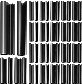 72 PCS Cover Clip for Pool Securing Winter Pool Cover Clips for Above Ground Pools-2 Shapes Pool Cover Clamps 4.7 inch Wind Guard Clips Securing Cover Clip for Pool with Metal Railing