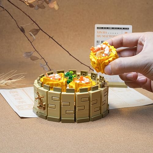 Miniatura 3 de ENJBRICK Mini kit de bloques de construcción para adultos, lindo juego de construcción de bolas de masa para niñas de 8 a 14 años, regalo de Navidad