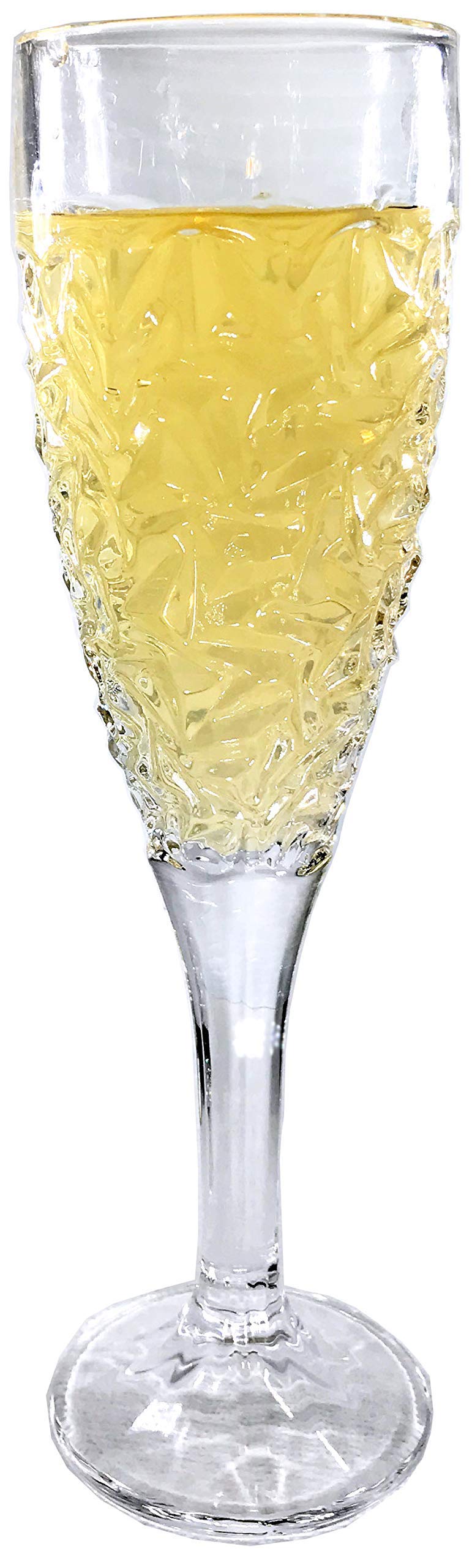 Amlong Crystal - Flute da champagne senza piombo Engraved 6 pc Trasparente
