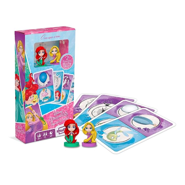 Foto 3 de 4 de Shuffle Disney Princess - Juego de cartas (8,7 x 5,6 cm, cartón, 57 piezas)