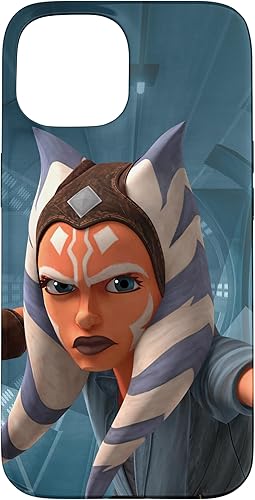 Miniatura 10 de Carcasa azul Ahsoka Tano para iPhone 13 Pro Max Star Wars The Clone Wars