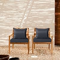 Vista 7 de 4 fundas de cojín de repuesto para patio, fundas de cojín de asiento de patio al aire libre, fundas de sofá de muebles, fundas impermeables