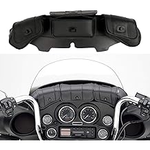 TCT-MT Windshield Saddle 3 Pouch Three Pocket Fairing Bag Fit For Harley Touring FLHT, FLHTC, FLHX, FLHTK, FLHTCU Electra Street Glide 1996-2013