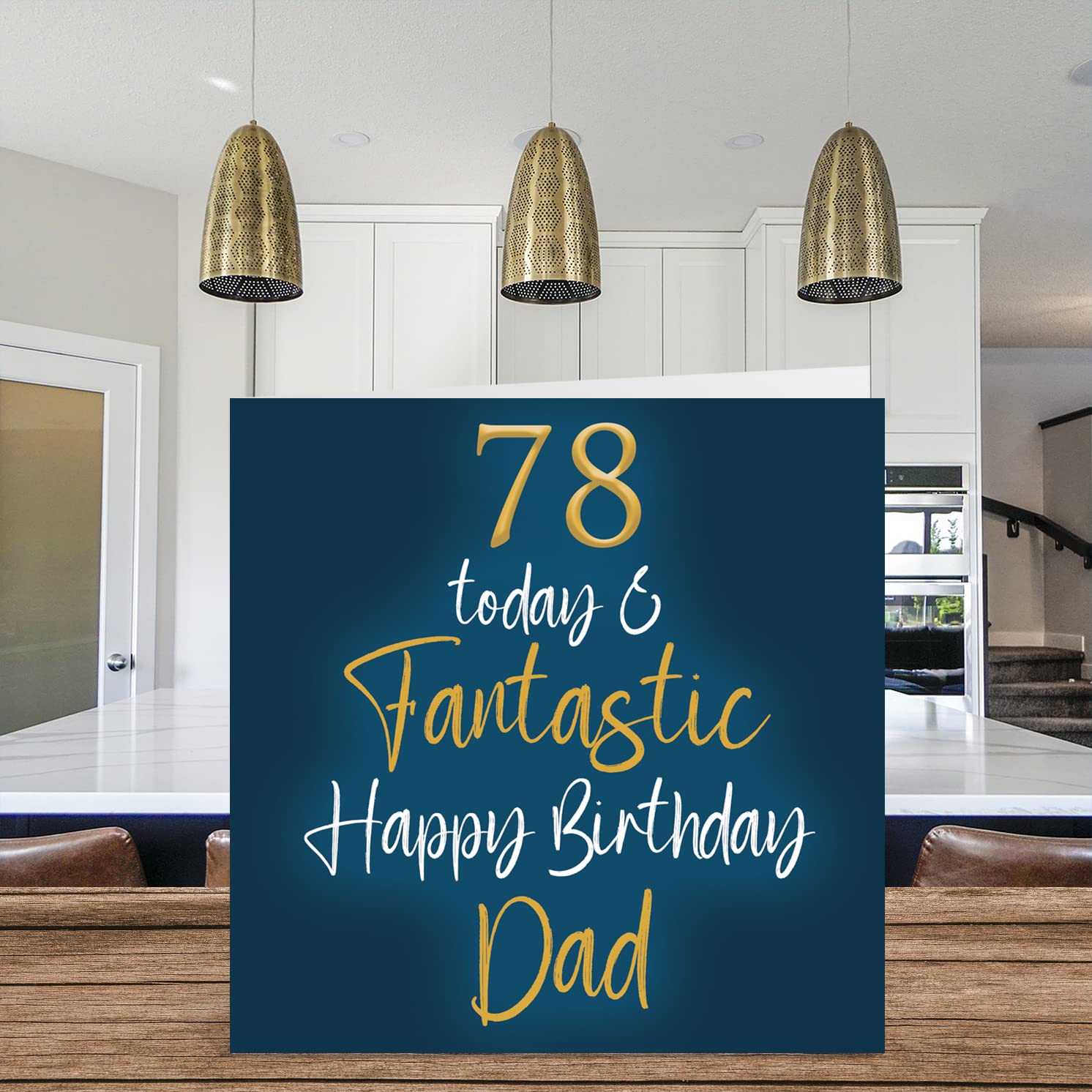 Cartes D'anniversaire 78 Ans Pour Papa – Carte D'anniversaire