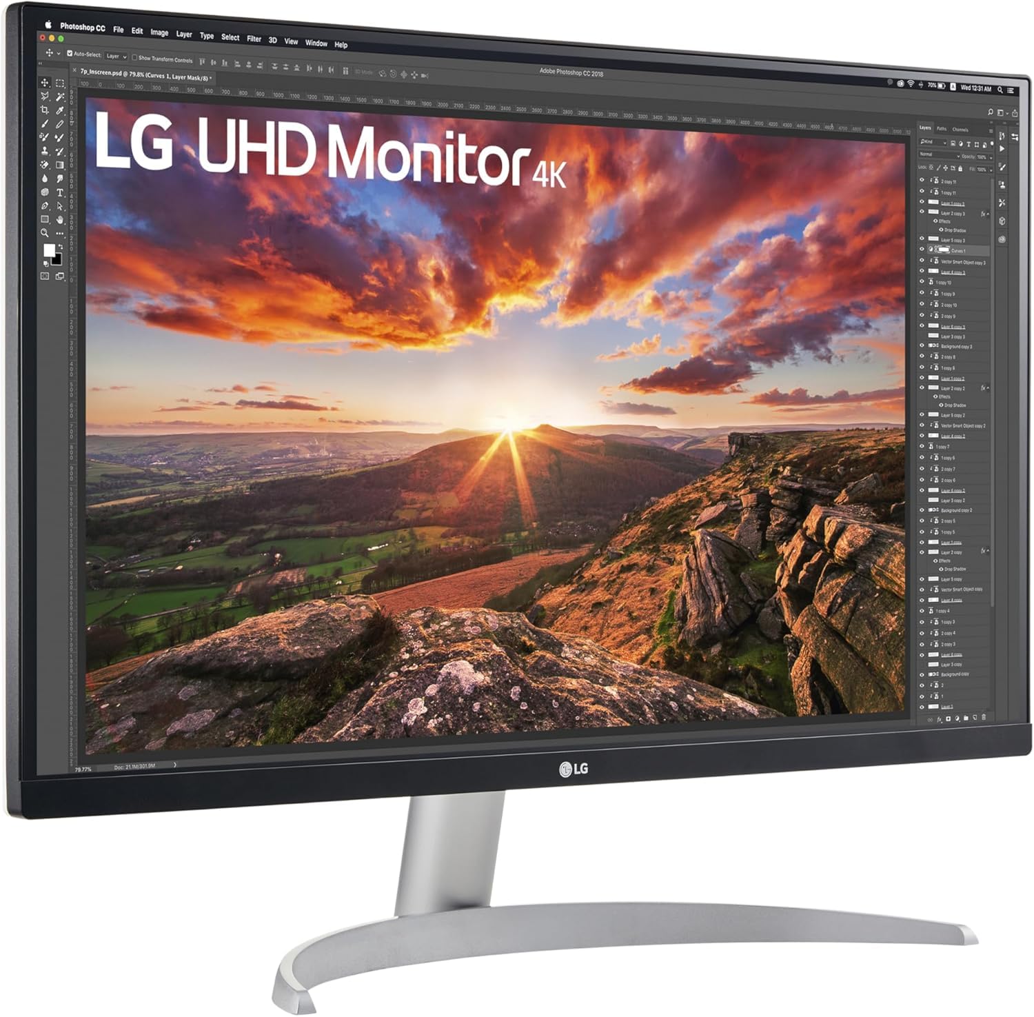 LG 27UP600K 27-inch Ultrafine 4K UHD IPS Monitor 3840x2160, DCI-P3