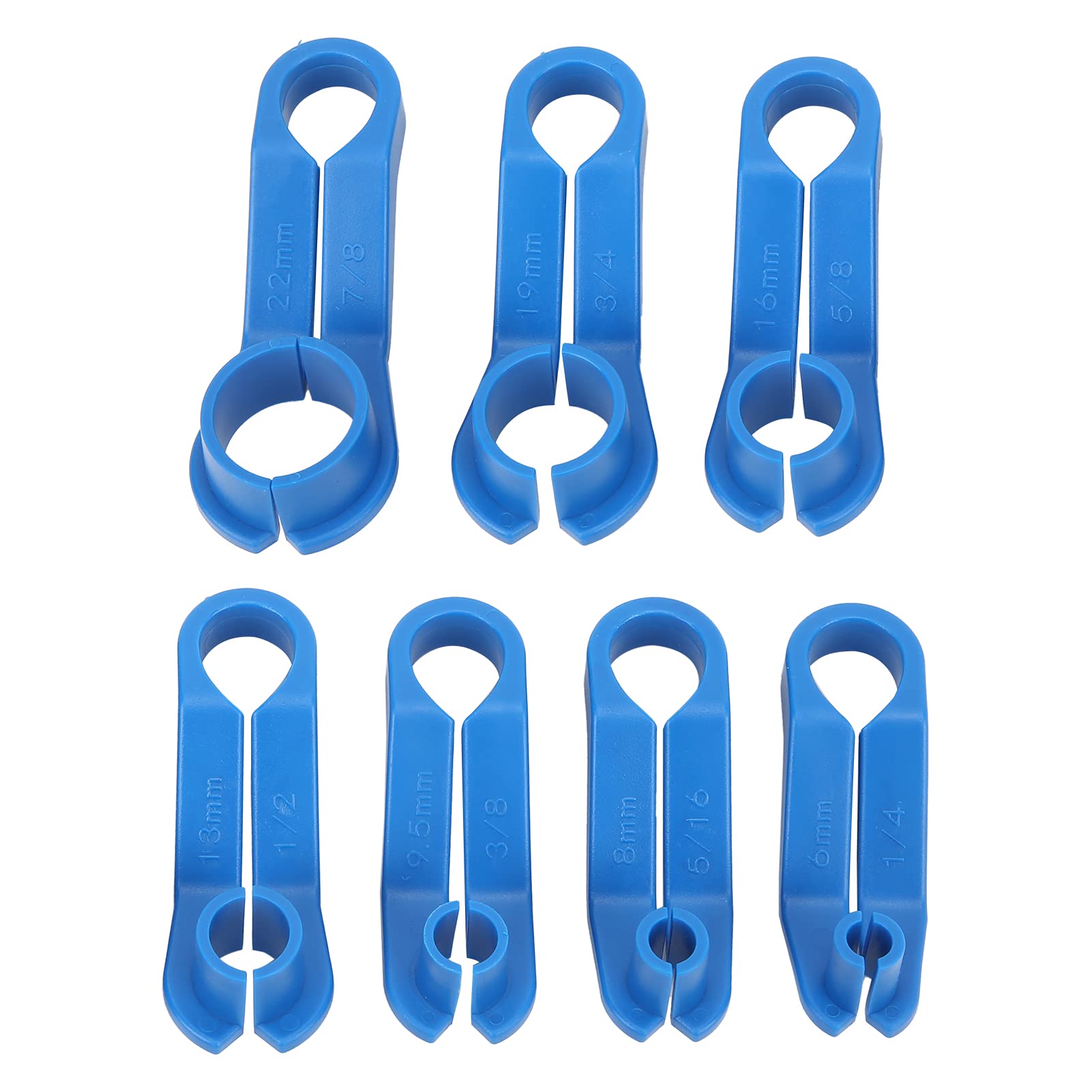 Kit 7 Outils Déconnexion Conduite Carburant – ABS Robuste, Pour Lignes Rapides GM Et Véhicules Automatiques