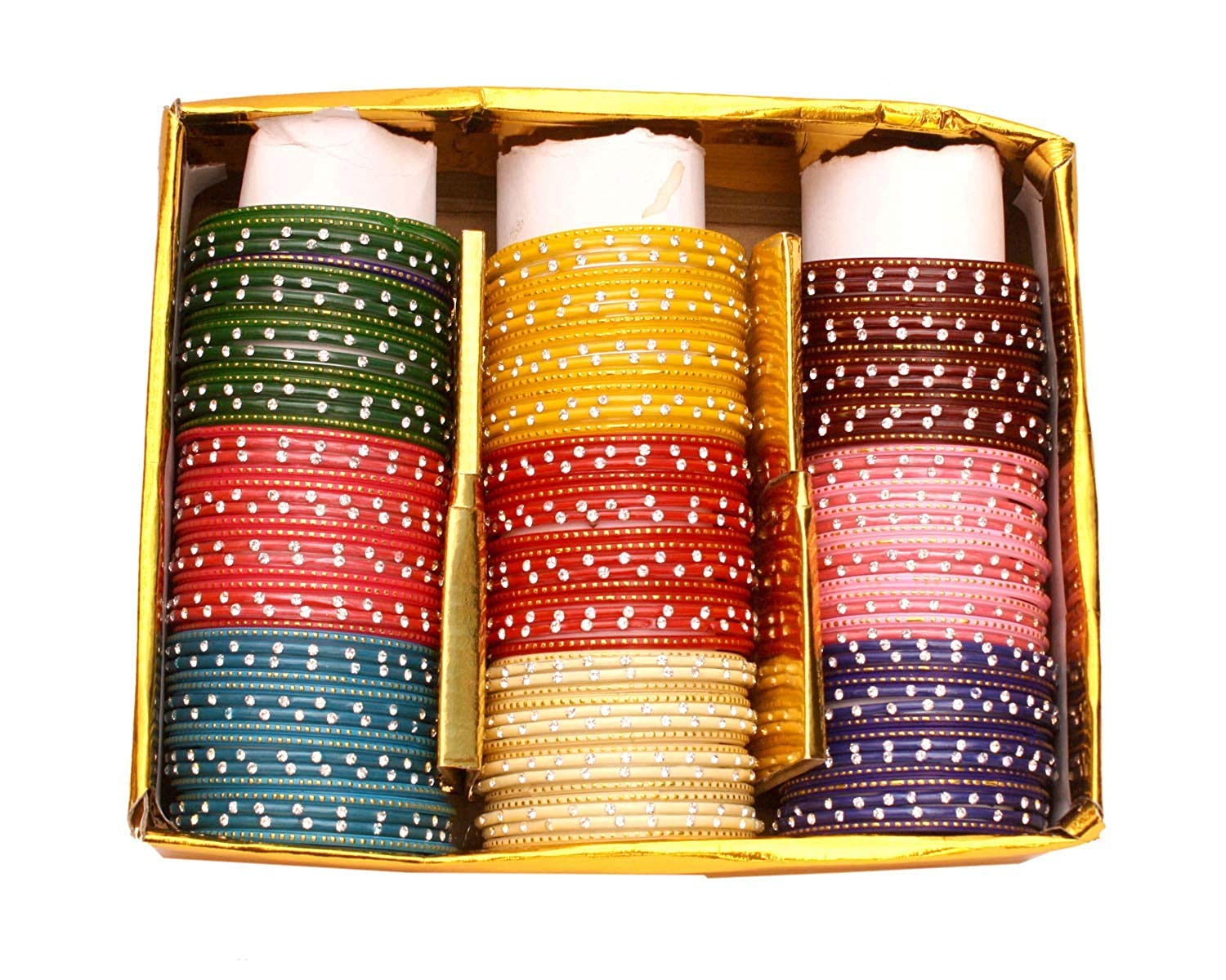 See full amazon price history chart for Shubh Adarsh Glass and Adhesived with A.D. American Diamond Jewellery Glossy Finished Shiner Bangle set for Women and Girls, (Multi-RB-2.4_Inches), Pack Of 144 Bangle set Shubh Adarsh Glass and Adhesived with A.D. American Diamond Jewellery Glossy Finished Shiner Bangle set for Women and Girls, (Multi-RB-2.4_Inches), Pack Of 144 Bangle set (B08LBQ49H5) Amazon Price History, Amazon Price Tracker