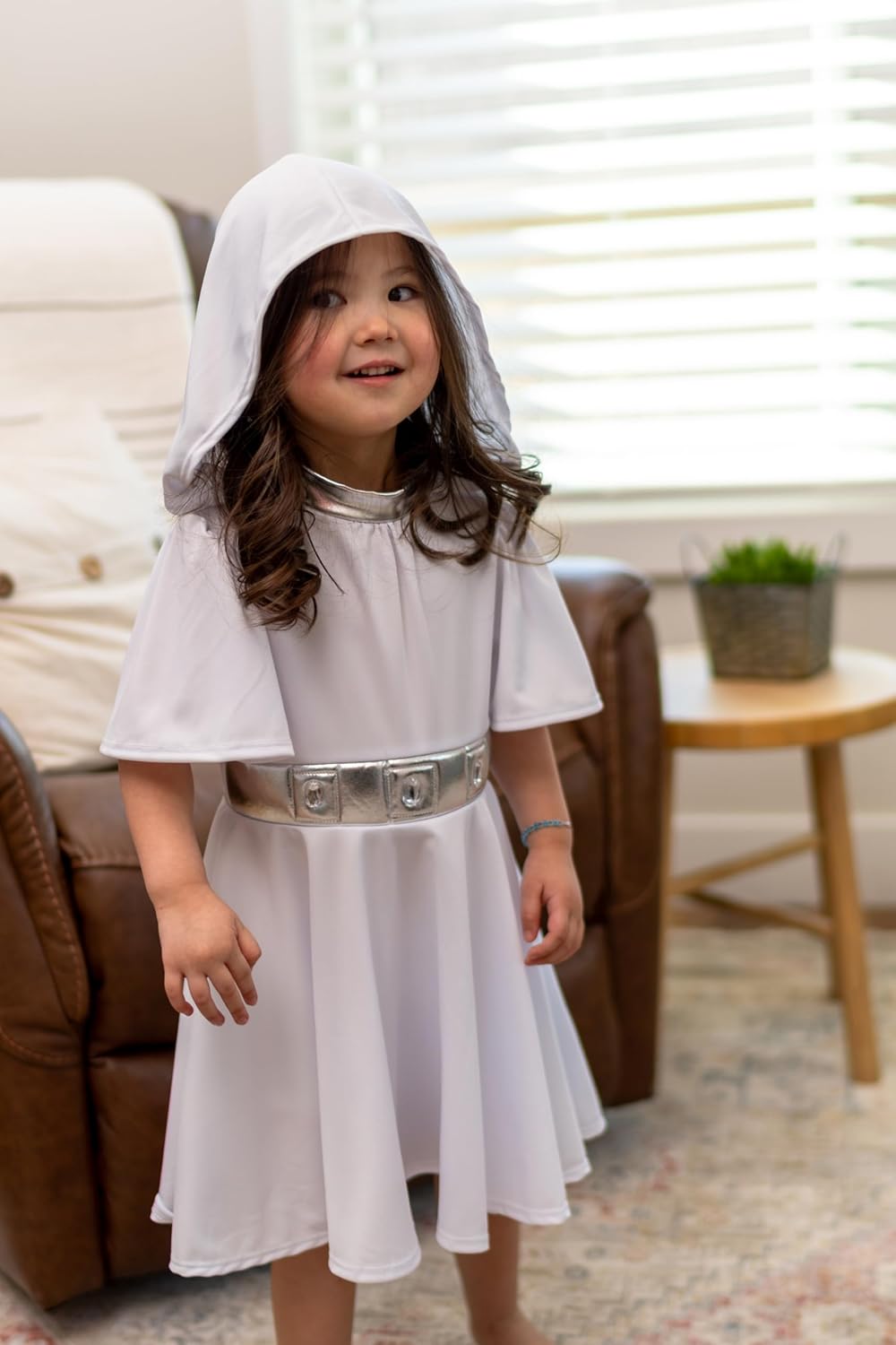 Little Adventures Galactic Princess Twirl Dress Up Costume - Machine Washable Child Pretend Play Party Dress - Image 3