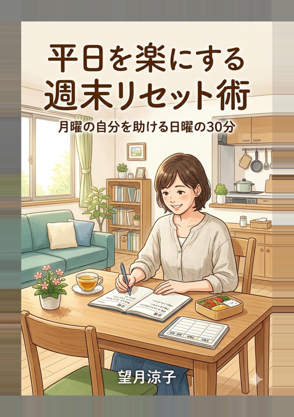 平日を楽にする週末リセット術: 月曜の自分を助ける日曜の30分 (ワーママ時短家事の教科書)