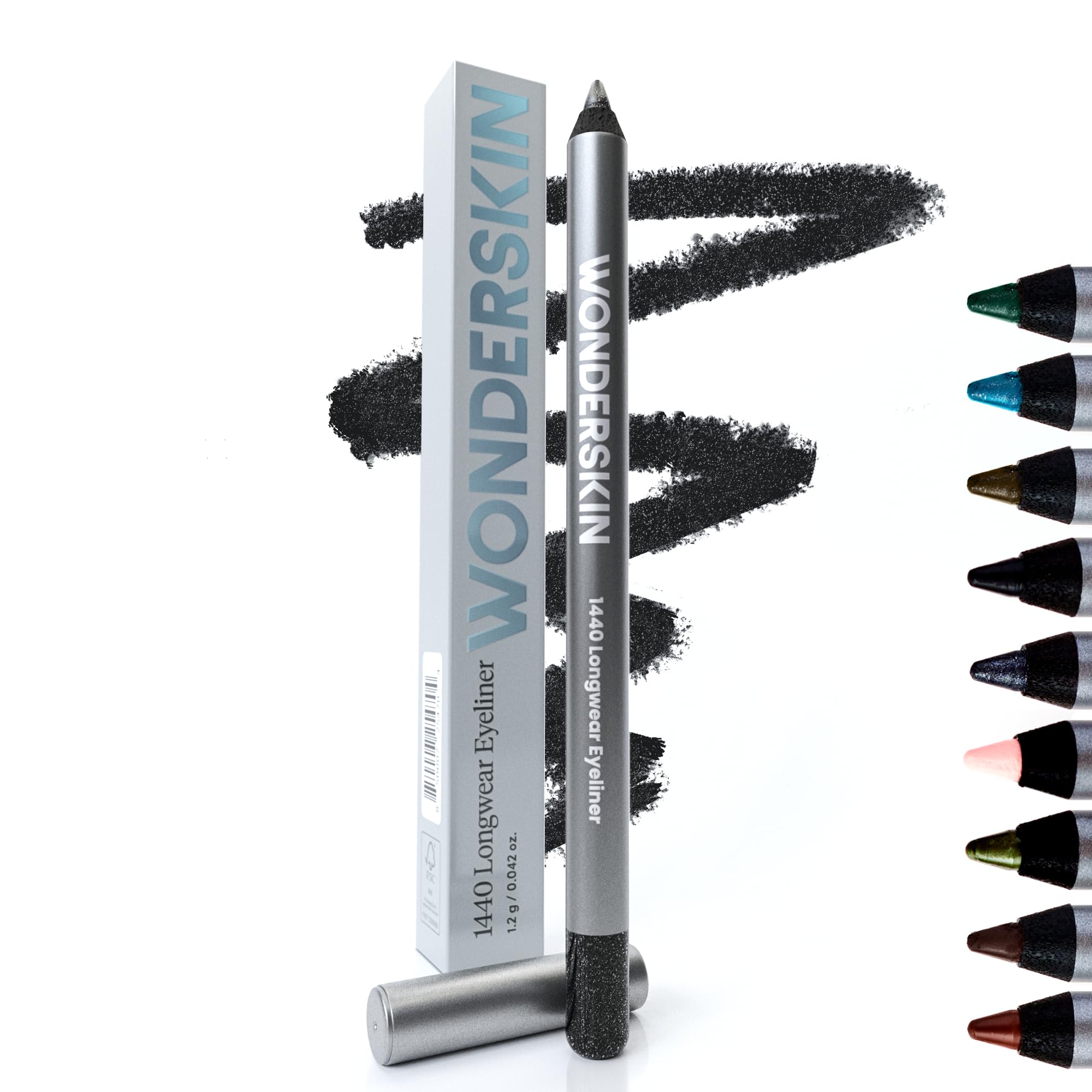 Wonderskin 1440 Longwear Eyeliner - 1.2G Black Truffle