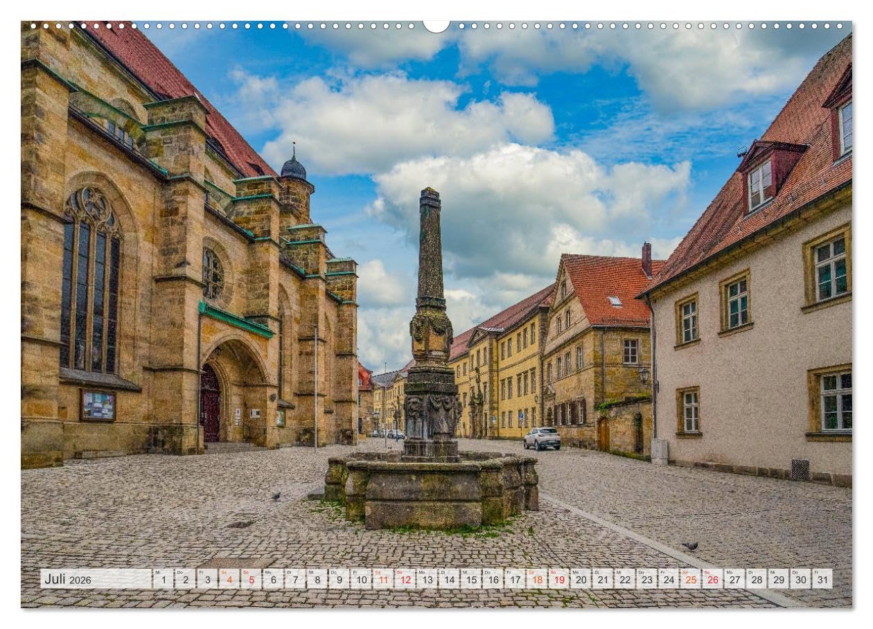 Bayreuth Impressionen (hochwertiger Premium Wandkalender 2026 DIN A2 quer), Kunstdruck in Hochglanz: Zwölf wunderschöne Bilder der Stadt Bayreuth (CALVENDO Orte)