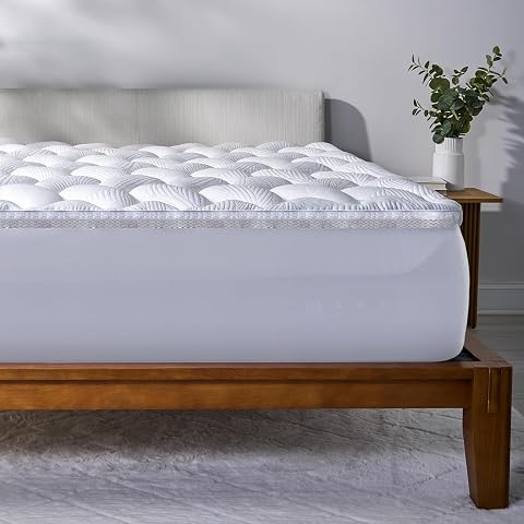Bedgear React Pro Performance Mattress Topper, King | Coo...