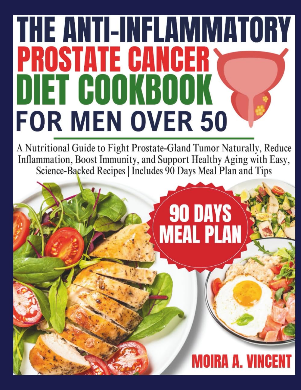 THE ANTI-INFLAMMATORY PROSTATE CANCER DIET COOKBOOK FOR MEN OVER 50: A Nutritional Guide to Fight Prostate-Gland Tumor Naturally, Reduce Inflammation, Boost Immunity, and Support Healthy Aging.
