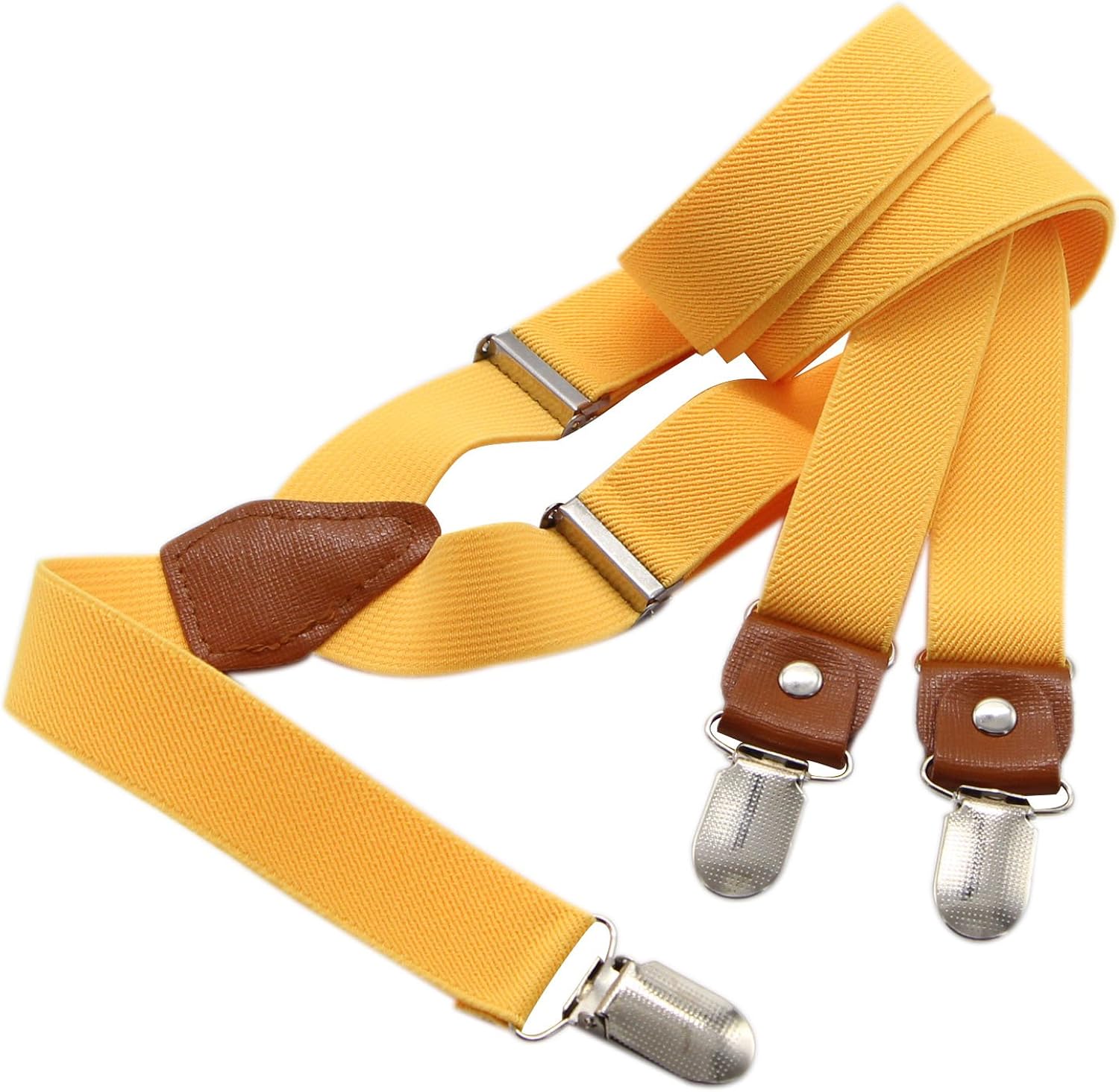 Miniatura 3 de JAIFEI - Conjunto de tirantes y corbatín preatado para niños y hombres casual y formal