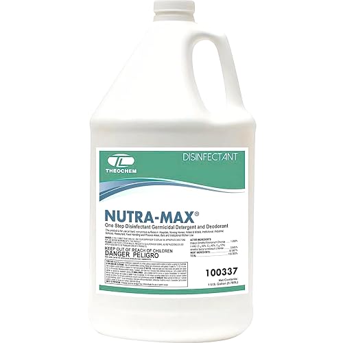 Nutra-Max Hospital Grade Disinfectant Cleaner, 1 Gallon | EPA List
