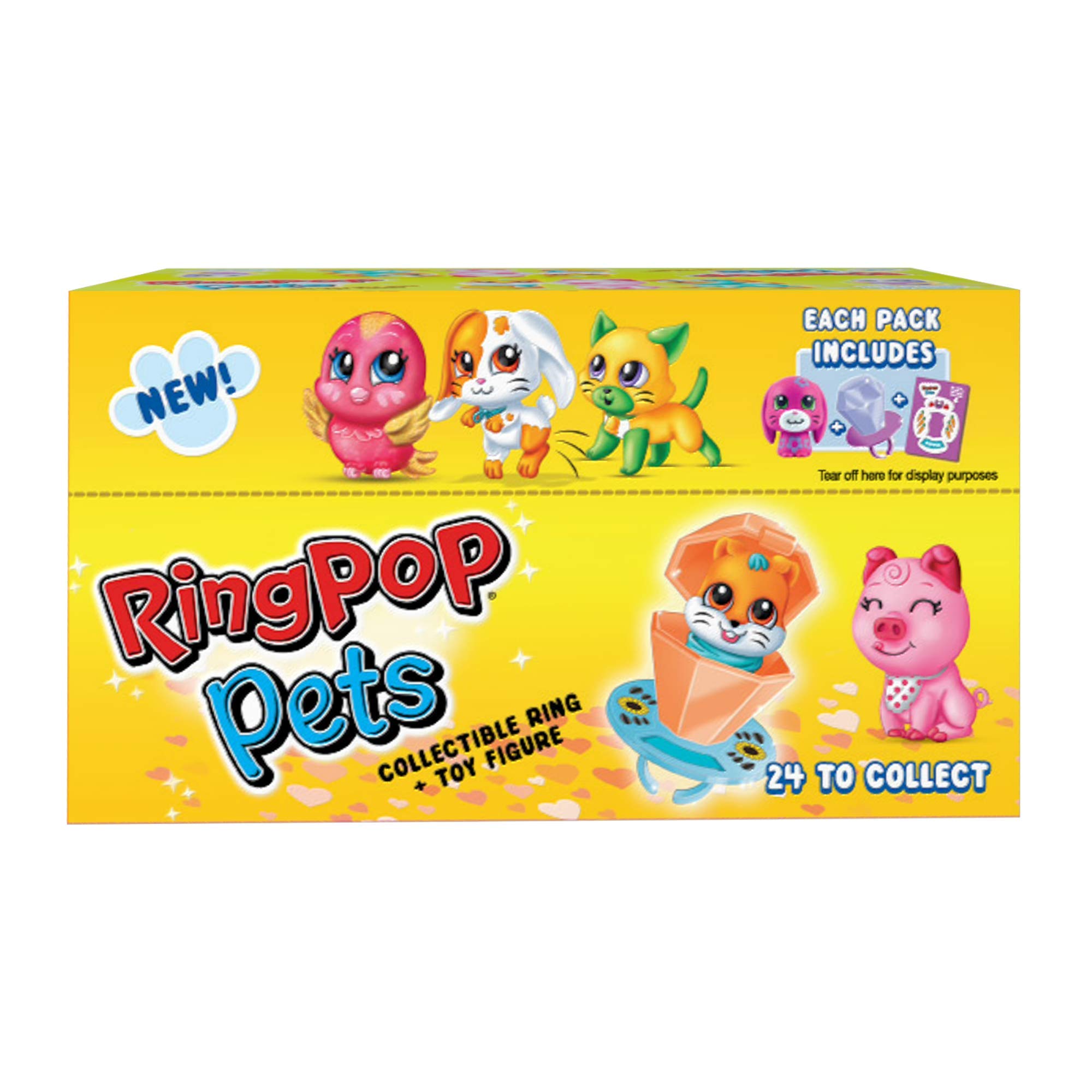 Buy Topps India Ring Pop Pets Figurine, Pack of 6, Official Merchandise-  Multicolour Online at Lowest Price Ever in India | Check Reviews & Ratings  - Shop The World