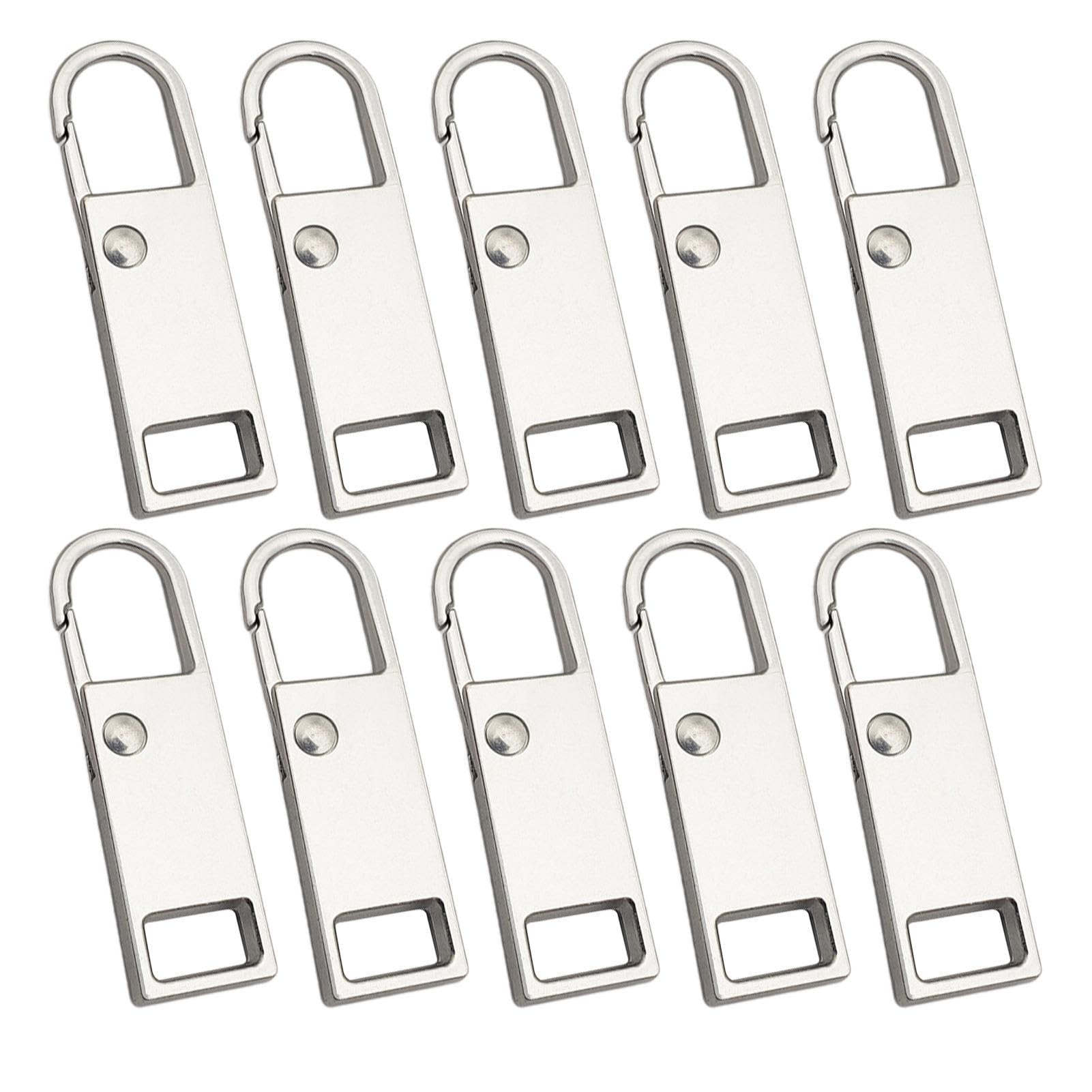 Tirador De Cremallera De Ropa Desmontable, Reemplazo Para Chaqueta, 10 Uds. Accesorios con Hebilla Desmontable