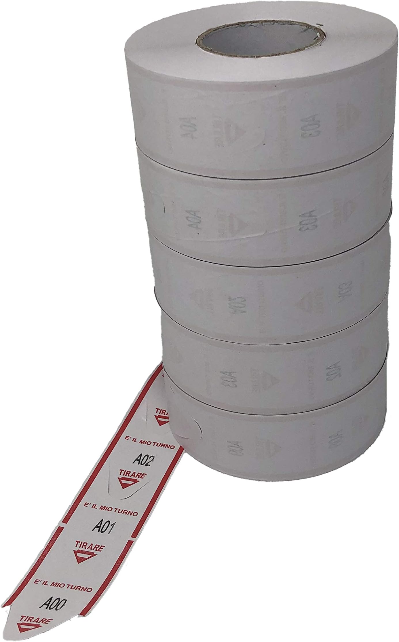 Impretech International GroupTicket Your Shift for Tail Management System 5 Rolls x 200 Pcs