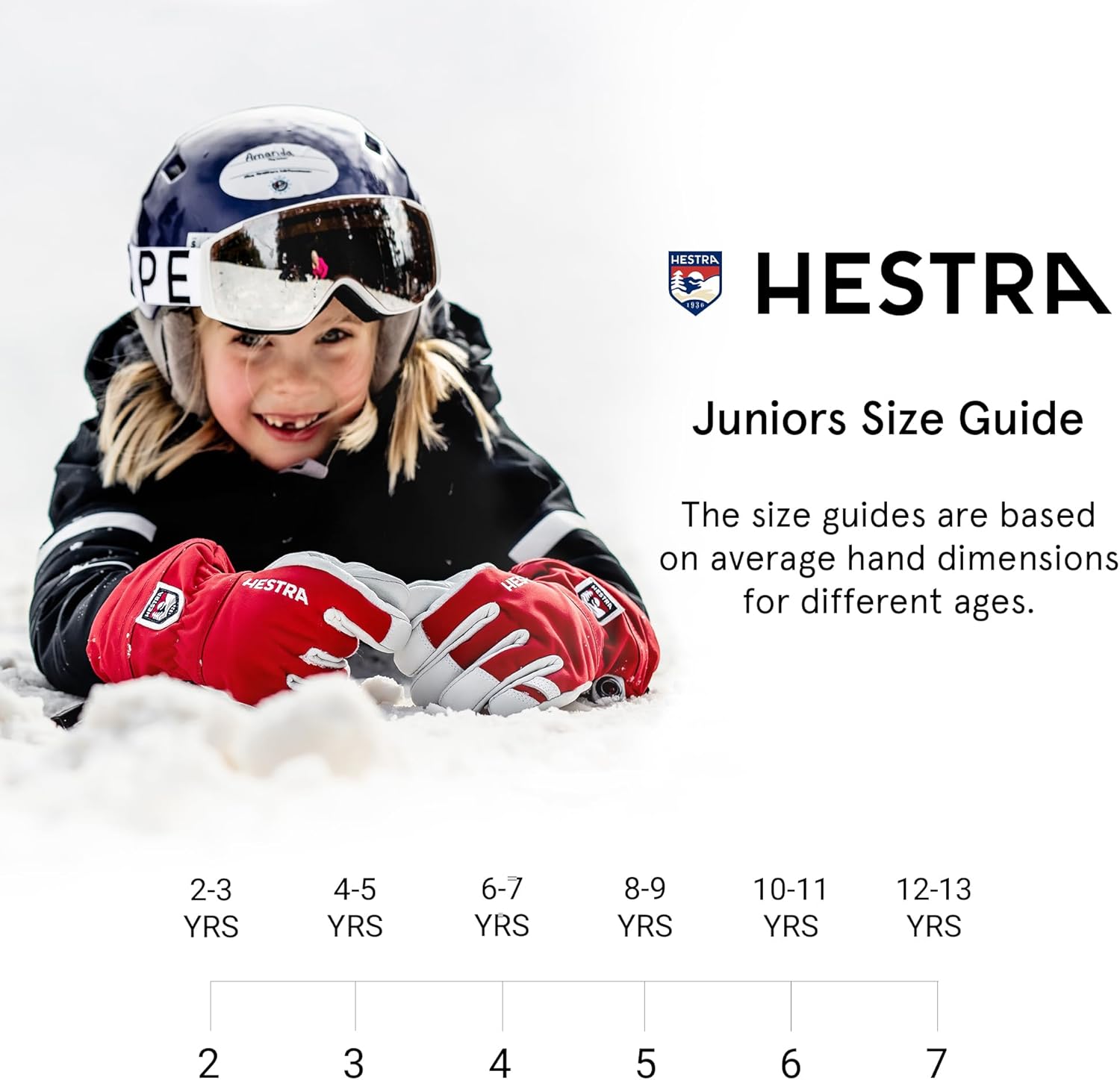 Hestra Gore-Tex Atlas Junior Mitt for Boys & Girls I Insulated Waterproof Mittens for Winter Sports & Cold Weather - Image 2