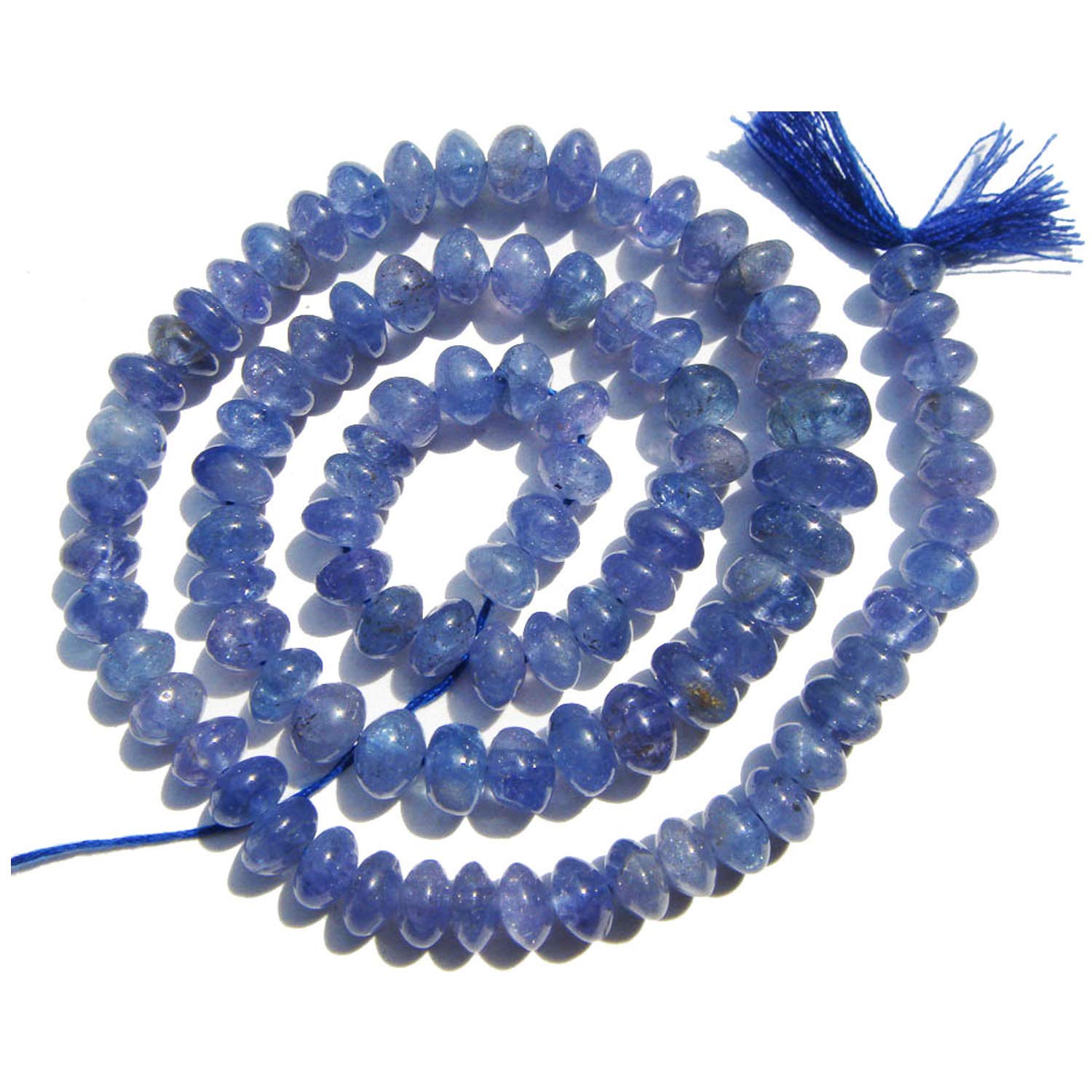 Perles de Tanzanite pour la fabrication de bijoux faits main au quotidien