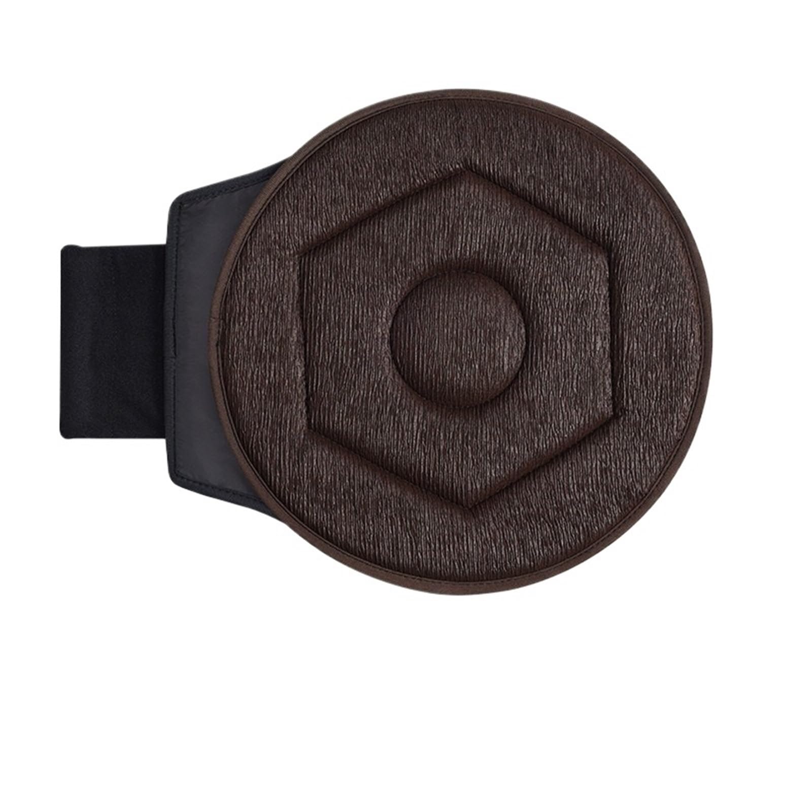 YGLEEULI Swivel Car Seat Cushion 360 Degree Rotating Car Seat Cushion Auto Mounted Multifunctional Movable Cushions seat cushions for elderly(Coffee Style B)