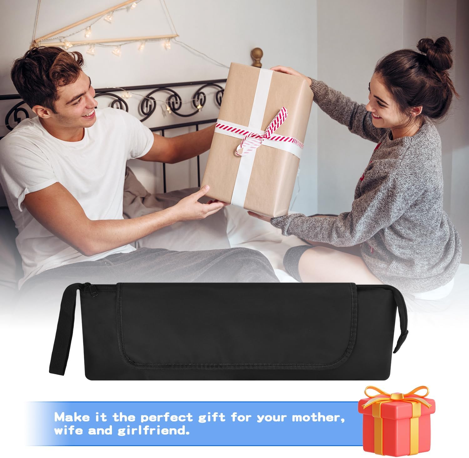 Hair Tools Travel Bag, Hair Tool Holder with Heat‑Resistant Mat image 5