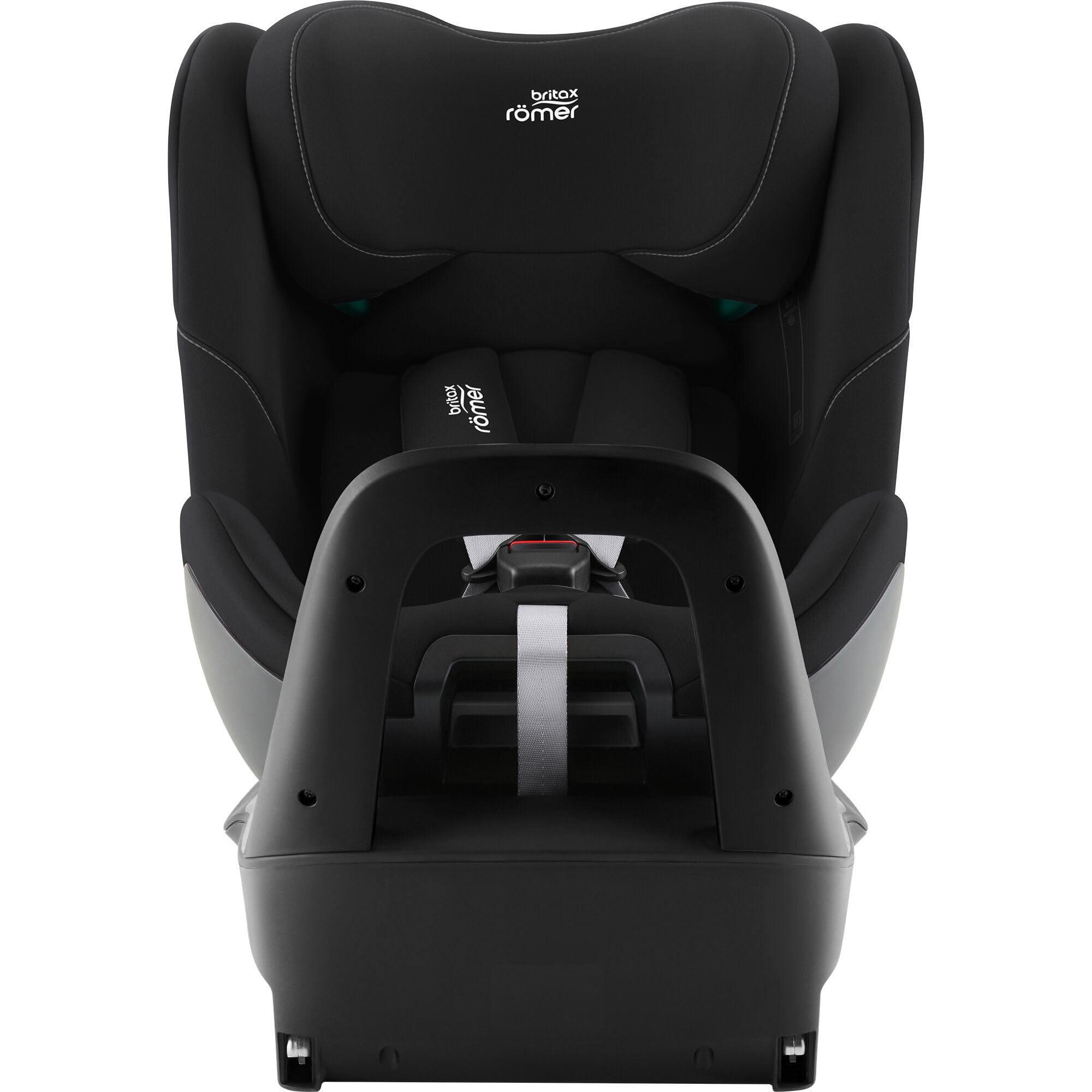 Silla de coche Britax Römer RIDER, para niños de 40 a 125 cm (i-Size) con ISOFIX y pata de apoyo, nacimiento - 7 años, Space Black