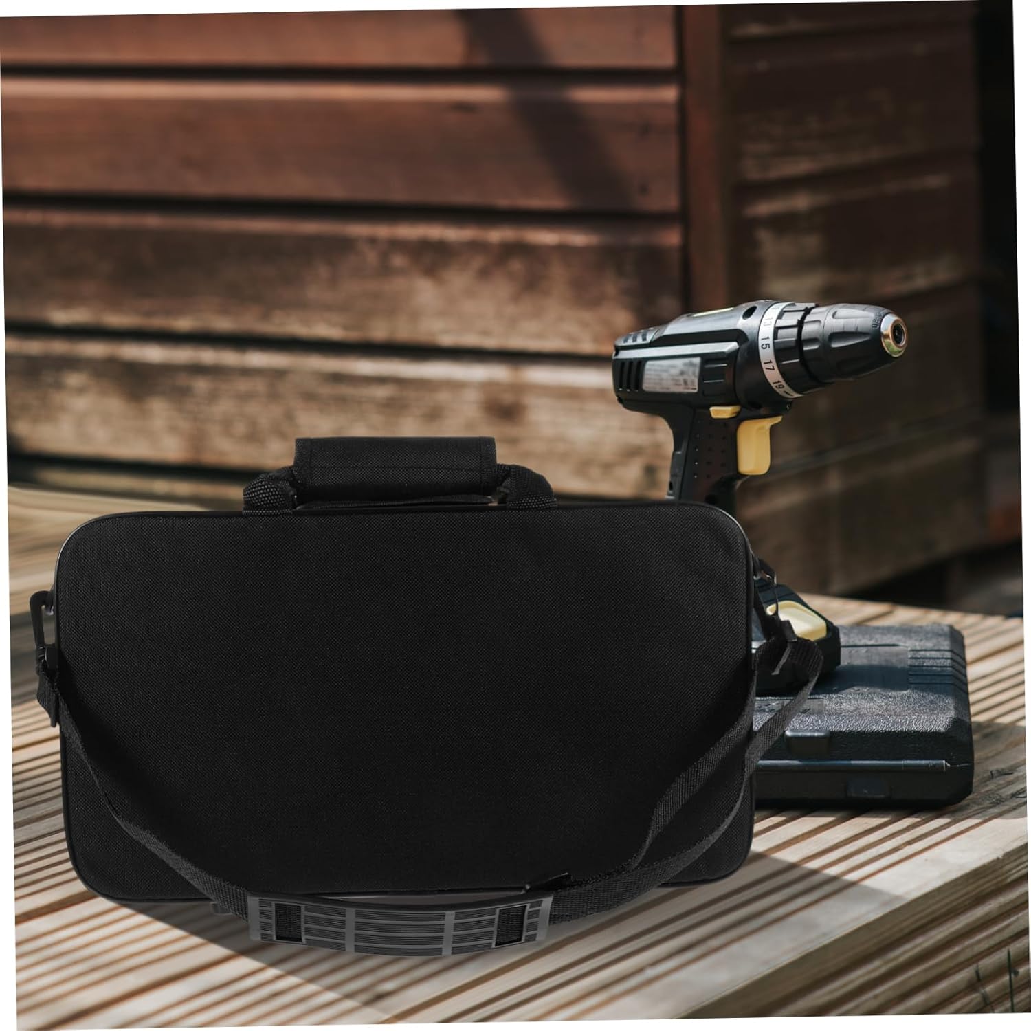 Kisangel Portable Clarinet Storage Bag Lightweight Case for Clarinet Accessories Protective Design for Secure Carrying and Travel for Musicians and Performances