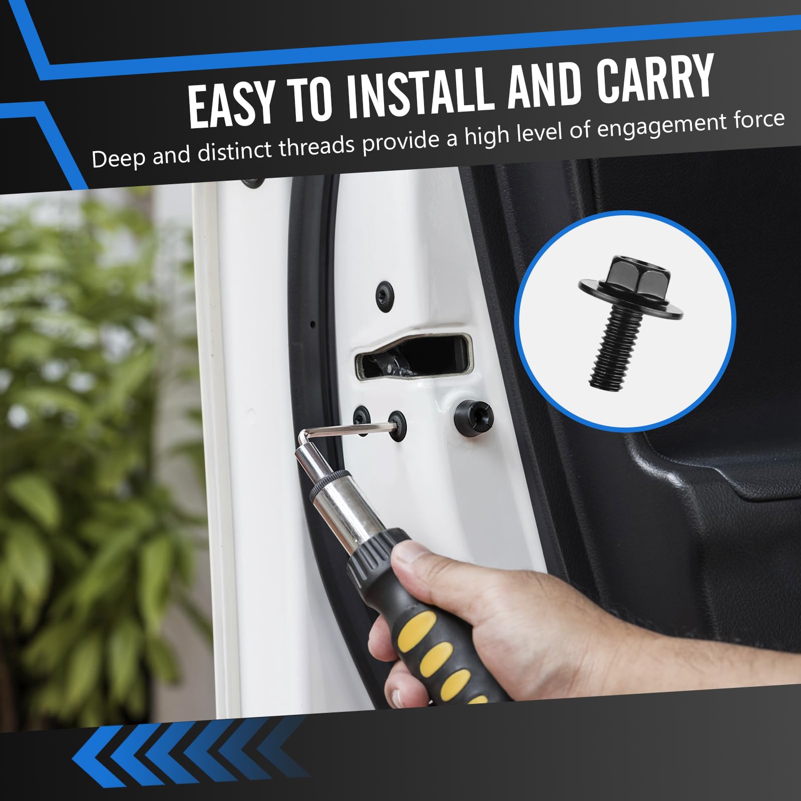 80 Pezzi Kit Bulloni Dadi Clip per Lamiere Auto, Clip di Fissaggio per Auto, Kit Assortimento di Vite per Autoveicoli,per Carrozzeria Panel Auto Viti Carene Bulloni di Fissaggio