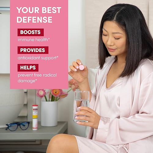 Miniatura 7 de Swisse Vitamina C efervescente 1000 mg tabletas solubles de vitamina C en polvo Suplemento de apoyo inmunológico y antioxidante VIT C apoya la