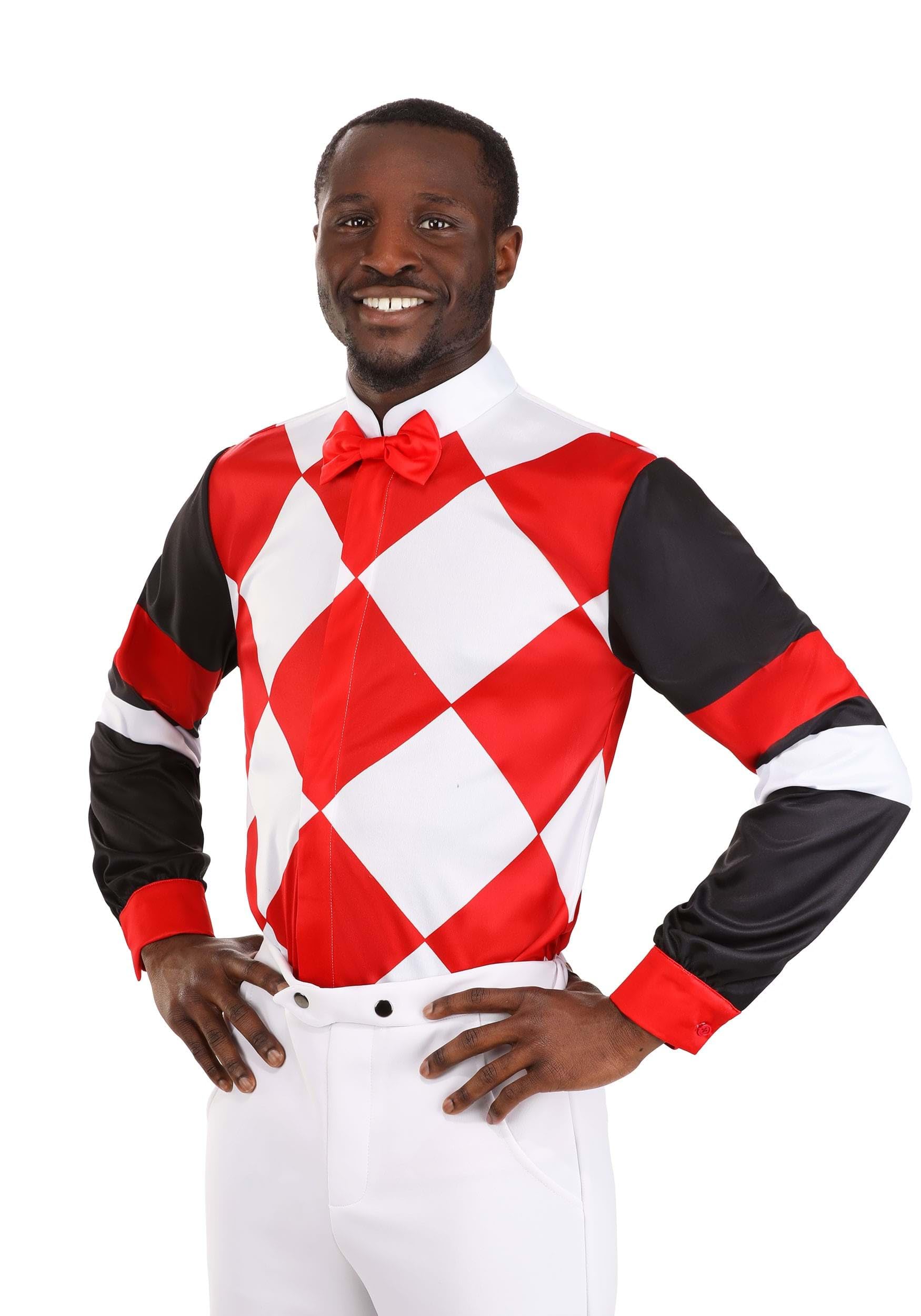 Fun CostumesAdult Jockey Costume | Derby Horse Racer Outfit for Men & Women