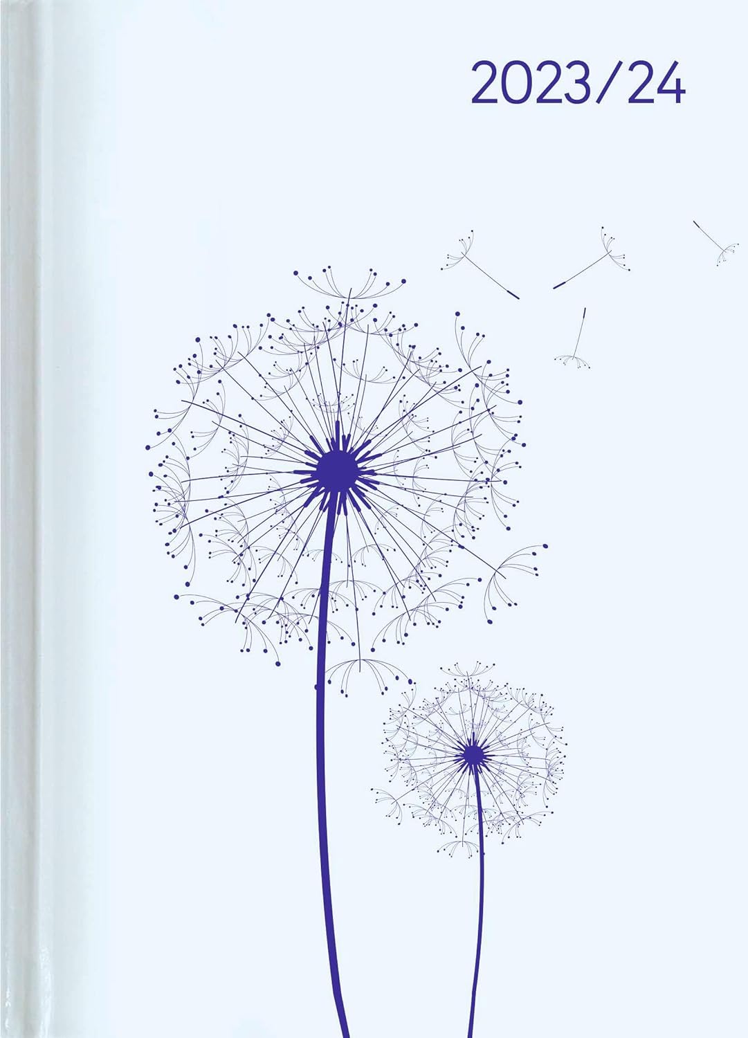Campustimer Blowballs - A6 Semester-Planer - Studenten-Kalender 2023/2024 - Notiz-Buch - Weekly - Pusteblume - Alpha Edition