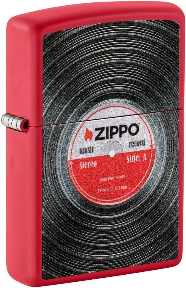 Encendedor Zippo Diseño Disco de Vinilo miniatura 1