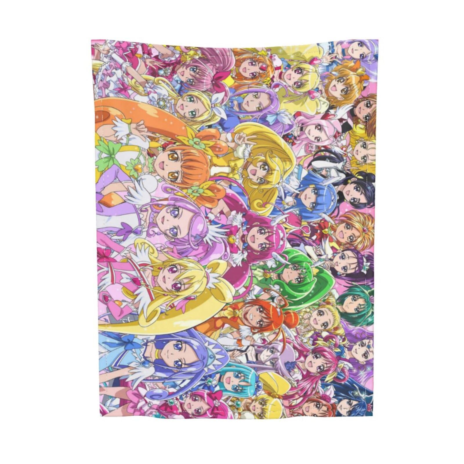 Amazon｜プリキュア (4) ベビー 赤ちゃん 毛布 ブランケット ひざ掛け 
