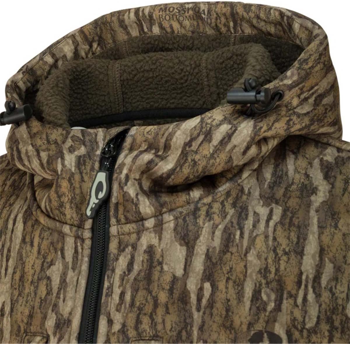 Drake Waterfowl Men's Ultimate Wader 1/4 Zip Hunting Warming Sherpa-Lined Breathable Water Repellent 4-Way Stretch Hoodie