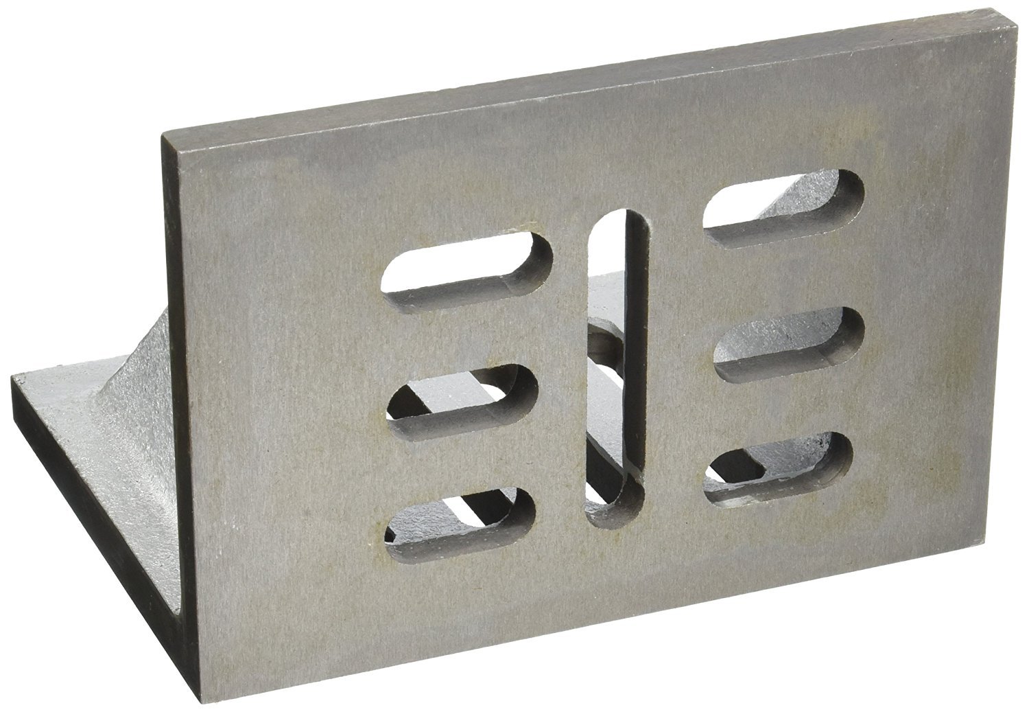 Hot Deals HHIP 3402-0310 10 x 8 x 6 Slotted Angle Plate, Webbed