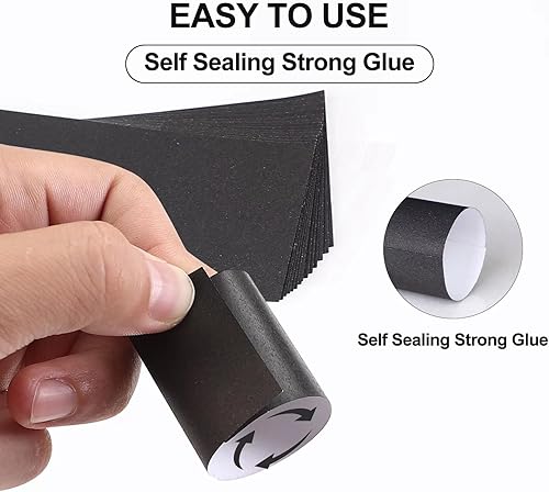 Vista 22 de Germiwipe Servilleteros del Día de San Patricio, servilleteros de papel autoadhesivos, bandas de cubiertos (verde Huntre-500 piezas)