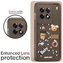 Pikkme Back Cover for OnePlus 11R 5G | Cute Fun Cartoon 3D Bear Silicone Full Body Protection Bumper Cover (Brown) gallery image