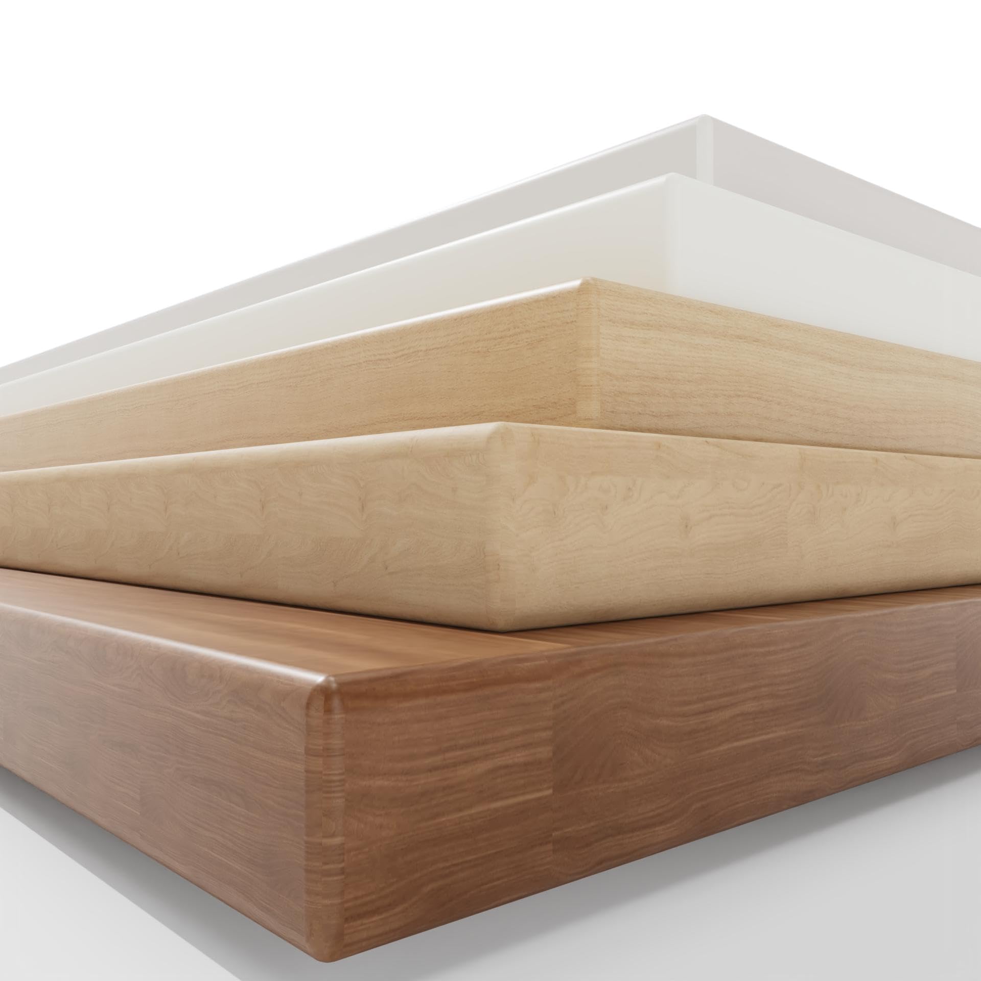 BISLEY Desktop, melaminharzbeschichtete MFC Tischplatte, mit 2 mm ABS Kante, DT251206005, H: 25 x B:1200 x T:600 mm, 008 lincon wallnuss