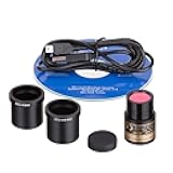 AmScope MD500 5.0 Mega Pixel USB Still Photo & Live Video Microscope Imager Digital Camera 5MP, Windows XP/Vista/7/8/10