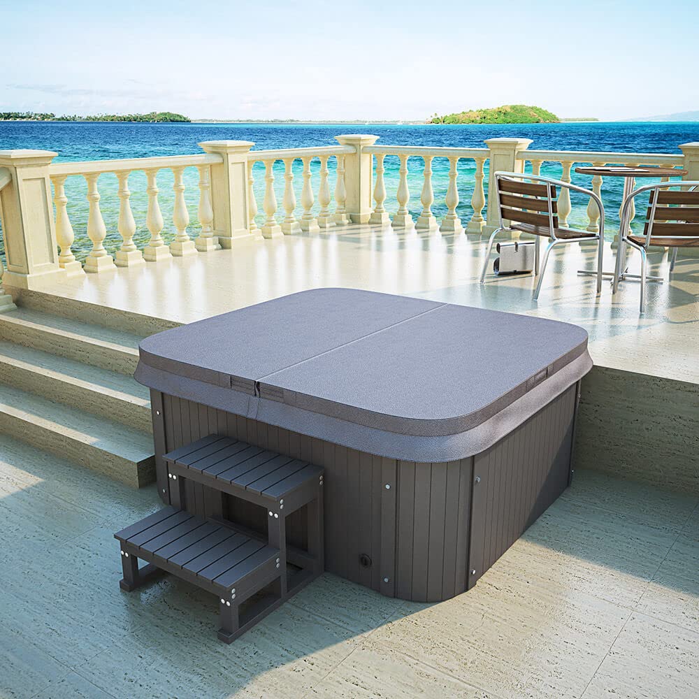 Home Deluxe - Funda térmica Sea Star - Dimensiones: 160 x 180 x 10 cm I Bañera de hidromasaje Exterior