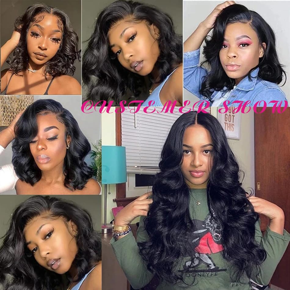 Miniatura 6 de Extensiones de cabello humano ondulado suelto, 3 mechones 100% sin procesar, extensiones de cabello virgen brasileño para mujeres negras (20 22 24)