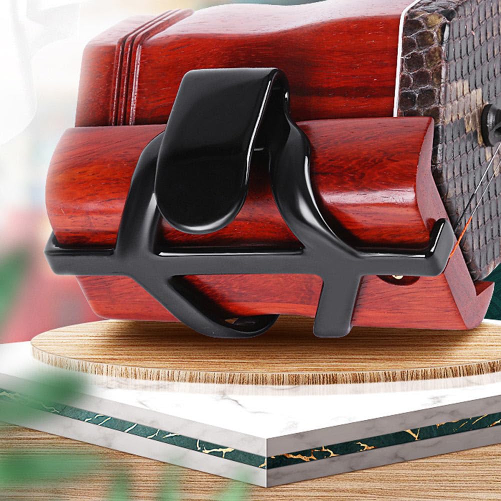 Vaguelly 1stk Erhu Taillenstütze Erhu Stehen Erhu-zubehör Tragbarer Erhu-halter Unterstützung Von Musikinstrumenten Erhu Unterstützung Erhu Zubehör Zinklegierung Kleiderständer