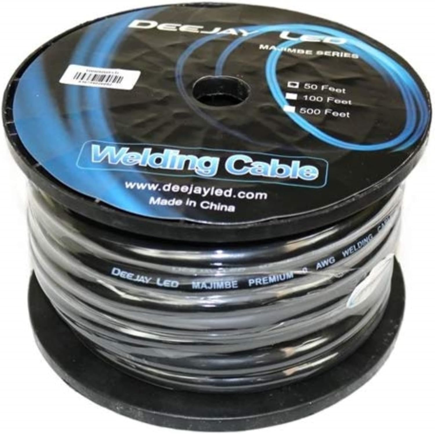 0 Gauge Copper Power Cable Used for Vehicular Audio Amplifiers or Arc Welding - TBH050WELD