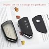 Funda para Llavero Compatible con VW Volkswagen ID.4 Atlas MK8 GTI Golf R Atlas Cross Sport 3