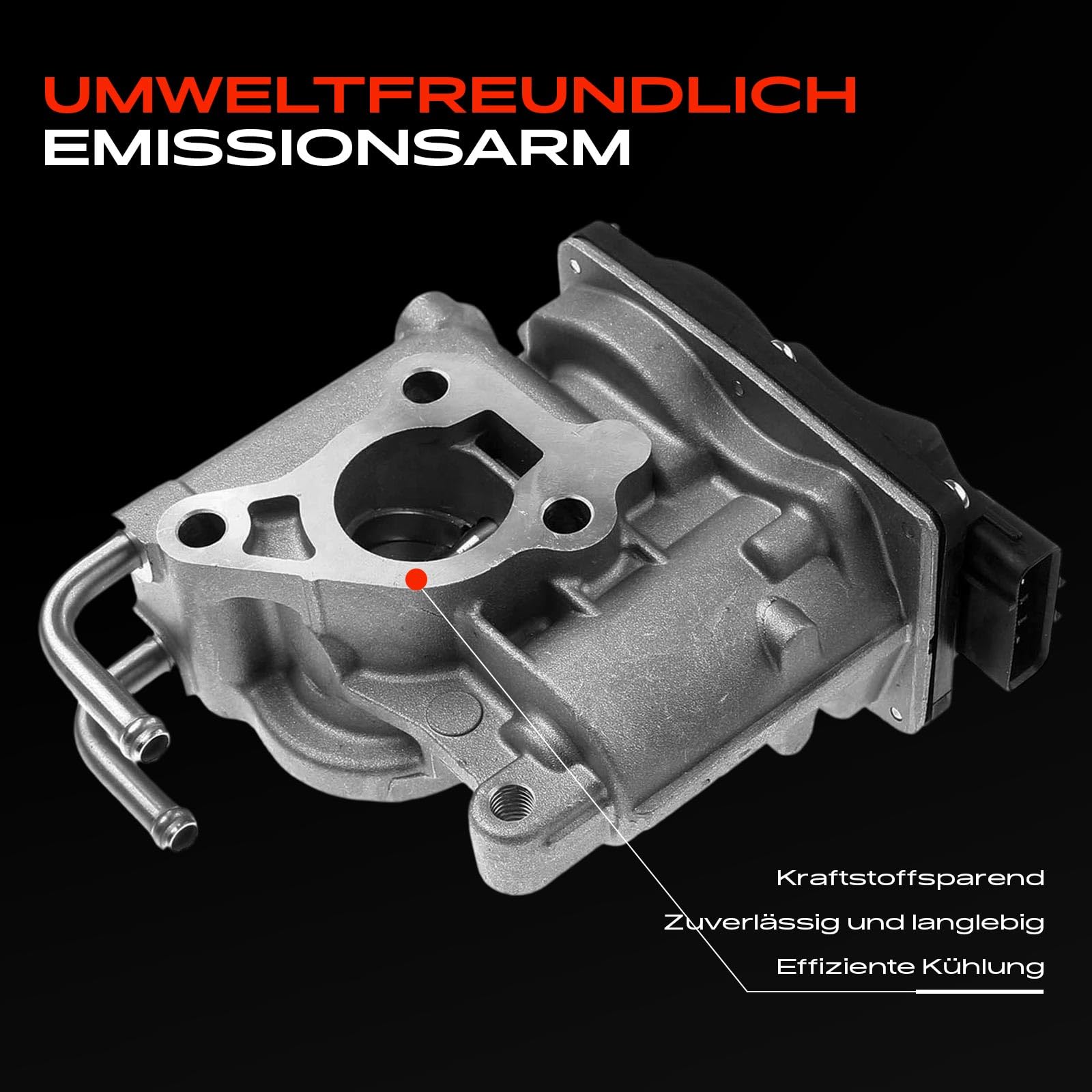 Zawór AGR 5-biegunowy do A-u-r-i-s ADE15 ZRE15 E15 E18 Avensis T27 RAV 4 III A3 IV A4 Verso R2 2.0L 2.2L Diesel 2008-2020 25800-0R010