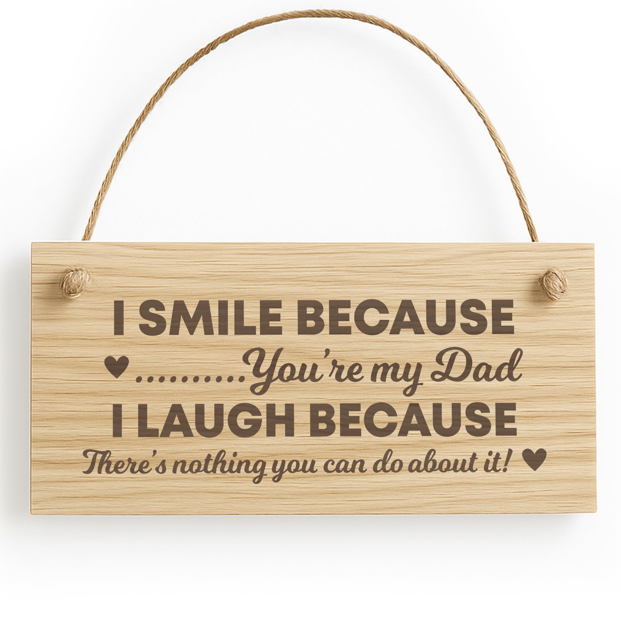 Funny Dad Gift, Fathers Day Gift, Wood Hanging Sign, Dad Birthday Gift, Dad Gift From Daughter Dad Gift From Son